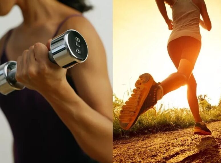 Adestramento cardio e forza