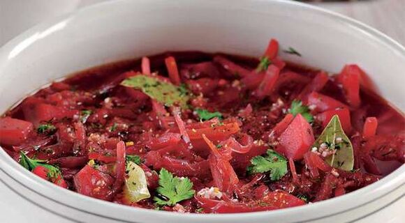 Borscht vexetariano